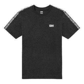 Vans (WMNS) Vans Alphabet Printing Side Short Sleeve Black VN0A4MN2BLK