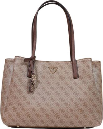Guess Tassen, Dames, Beige, ONE Size, Anadela 3 Comp Satch