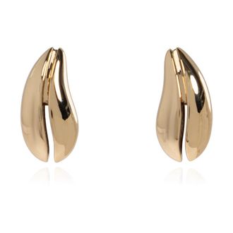 Tory Burch Mini Wave Earring - Dames - Oorbellen - Geel - ONE Size - Accessoires