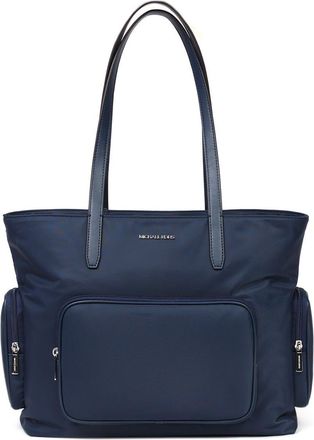 Michael Kors Khai Grote Multifunctionele Pocket Tote Marineblauw