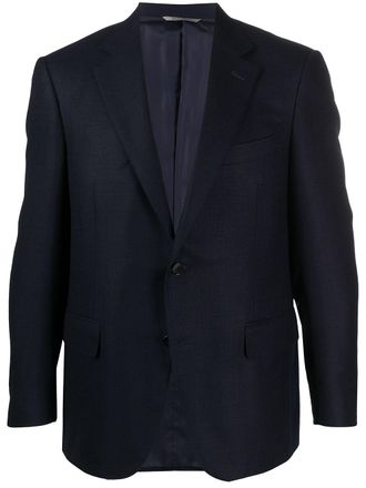 Canali Blazer met enkele rij knopen - Blauw