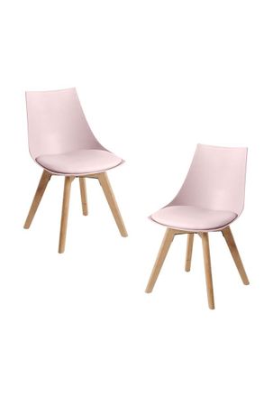 Regalos Miguel Regalos Miguel - Packs Sillas Comedor - Pack 2 Sillas Blok - Rosa