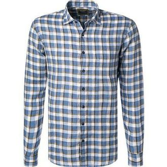 Olymp Olymp, Heren, Overhemden, Blauw, Maat: 2XL