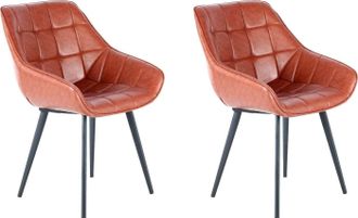 Kayoom Stuhl »Demi 325 2er-Set, Relax-Sessel, unifarbenes Farbgestaltung« (Set) 2 Stk.pflegeleicht, elegante Aufmachung, in dezenten Farben