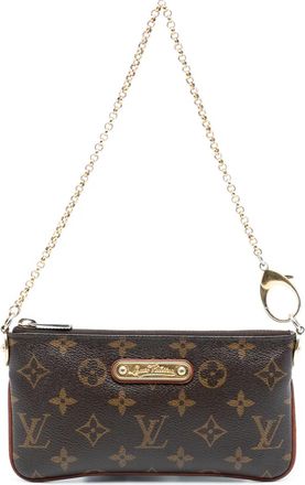 Louis Vuitton Borsa a spalla Pochette Milla MM con monogramma 2015 - Marrone