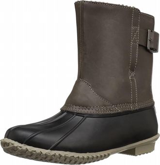Northside Womens Nakoa Waterproof Slip-On Duck Boot In Stone