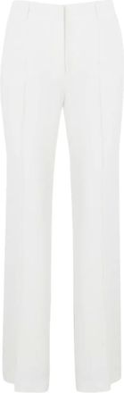 Alberta Ferretti straight-leg trousers - White