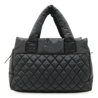 Chanel Pre-owned Bolso Tote de Nylon y Piel Cocoon - Pre-owned - Mujer - Negro - ONE SIZE