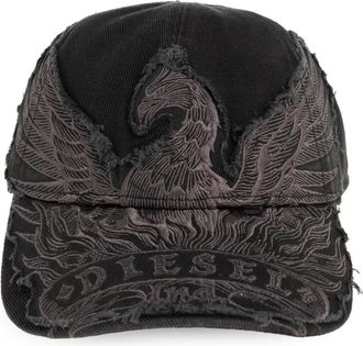 Diesel C-Phenix Cap - Heren - Petten - Zwart - S - Katoen - Accessoires