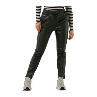 Simple Evy Wv-pu-22-3 Groene Broek - Dames - Skinny broeken - Groen - S - Broeken