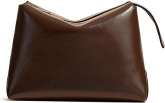 Khaite small Lina clutch - Brown