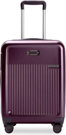 Briggs & Riley Sympatico Global 21-Inch Expandable Spinner Carry-On in Plum at Nordstrom