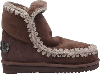 Mou Eskimo 18 Glitter Logo Booties