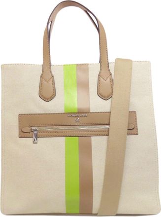 Michael Kors Canvas Tote Bag (Pre-Owned)