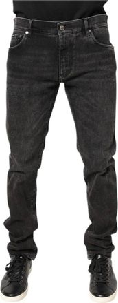 Dolce & Gabbana Heren, Jeans, Grijs, Maat: XL Denim