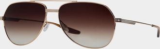 Barton Perreira Mens Avtak 007 Aviator Sunglasses