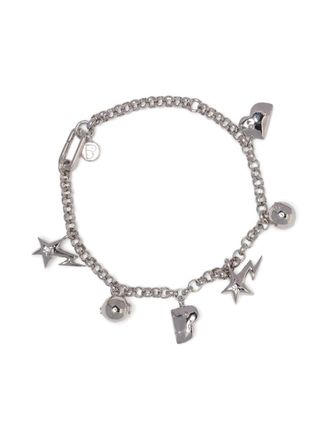 Bapy by A Bathing Ape Bracciale con ciondolo - Argento