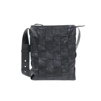 Bottega Veneta Pre-owned Calf Shoulder Bag - Dames - Pre-owned - Zwart - Maat: ONE Size Leer