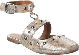 Free People Camille Mystic O-Ring Leather Flat