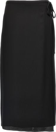 Theory cl Tie Wrap Skirt