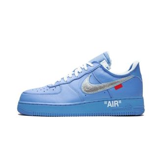 Nike Air Force 1 Low 07 MCA - unisex - Sport - Blauw - Maat: 38 1/2 EU Leer