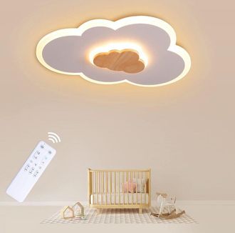 OEM L&aacute;mpara De Techo Led, L&aacute;mpara De Techo De 40 Cm, L&aacute;mpara De Techo Para Habitaci&oacute;n De Ni&ntilde;os, 20 W, Moderna L&aacute;mpara De Techo Led Con Forma De Nube, 3000