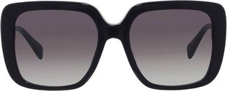 Michael Kors Grey Gradient Square Ladies Sunglasses MK2183U 30058G 55