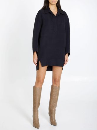 Khaite Wool Blend Korte Jurk