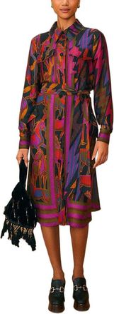 Farm Rio Mixed Wild Horses Black Chemise