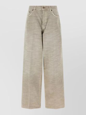 Haikure denim wide-leg trousers