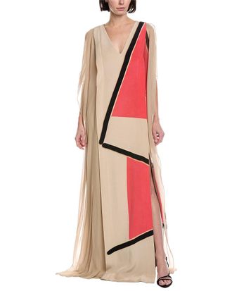 Akris Silk Maxi Dress