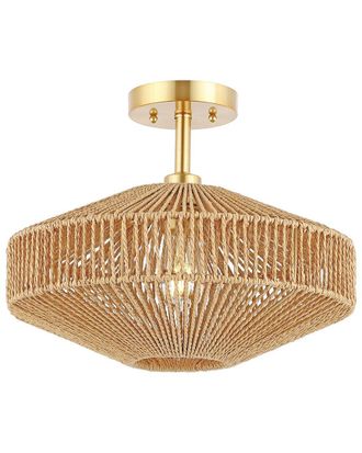 Safavieh Janora 15.75In Flush Mount