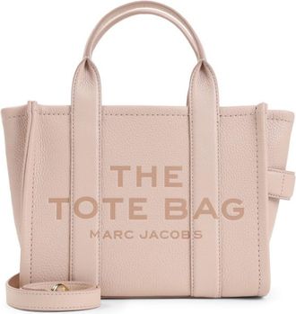 Marc Jacobs Light Pink The Leather Small Tote
