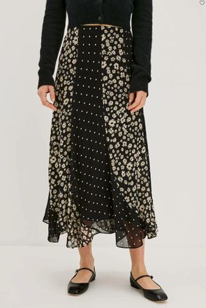 Rails Felina Skirt In Daisy Dot Combo