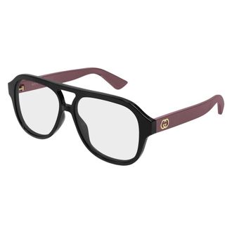 Gucci Aviator Frame - unisex - Brillen - Veelkleurig - 55 MM - Accessoires