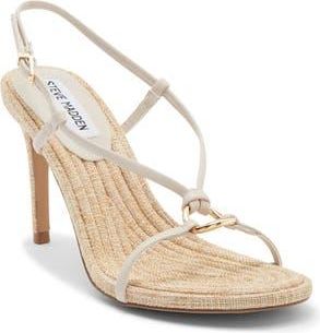 Steve Madden Fiorella Sandal in Bone Multi at Nordstrom Rack, Size 7.5