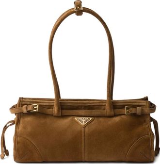 Prada Borsa tote Bonnie - Marrone