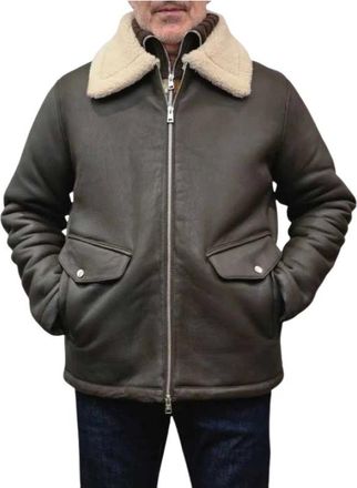 Baldessarini B2 Leather Jacket - Jackets - Hombre - Marr&oacute;n - L