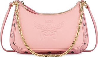 MCM Aren Duo Hobo in Visetos in Soft Pink at Nordstrom