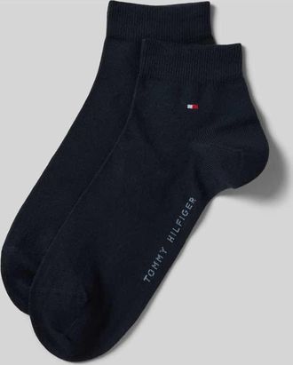 Tommy Hilfiger Sneaker-Socken aus Baumwoll-Mix im 2er-Pack Modell 2ER QUARTER in Marine, Gr&ouml;&szlig;e 43/46