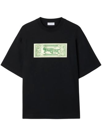 Off-white Banknote Arrow T-shirt - men - Cotton - L - Black