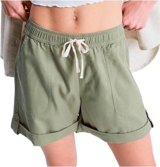 Roxy Sweetest Day Shorts f&uuml;r Damen | oliv