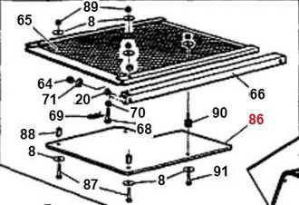 OEM Soporte De Cuchilla Mtd - 918-0409c