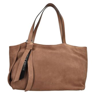 Rebelle Domitilla Camoscio Mandarino - female - Rebelle - Shopping Bags - Brown - ONE SIZE - Bags