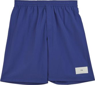 adidas Y-3 Mid-Length Swim Shorts Blue IA1453
