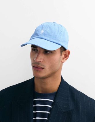Polo Ralph Lauren Icon - Cappellino in twill blu Bristol con logo
