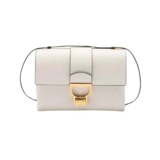 Coccinelle Shoulder Bags, female, White, Size: ONE SIZE Stylish Bags Collection