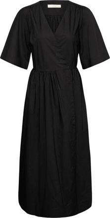 Inwear Wikkeljurk - Dames - Wikkelkleedje - Zwart - 2XS - Kleedjes