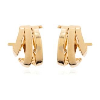 Ferragamo Accessoires, Dames, Geel, ONE Size, Messing clips