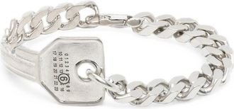 Maison Margiela Key-pendant Curb-link Bracelet